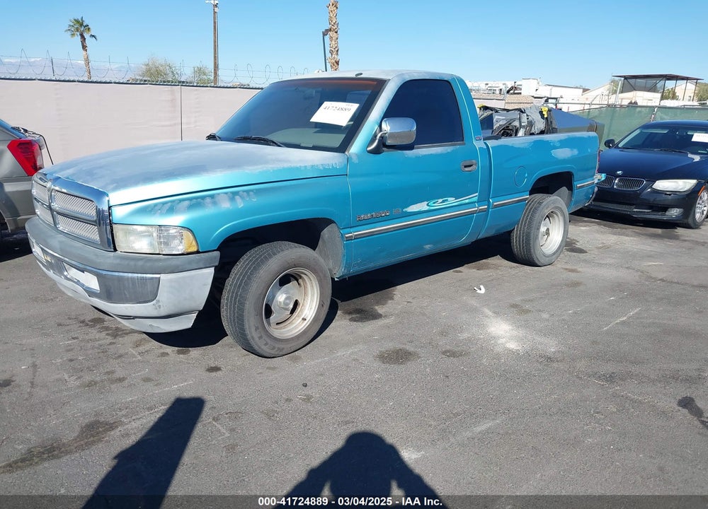 1996 DODGE RAM 1500 VIN: 1B7HC16Y1TJ166118