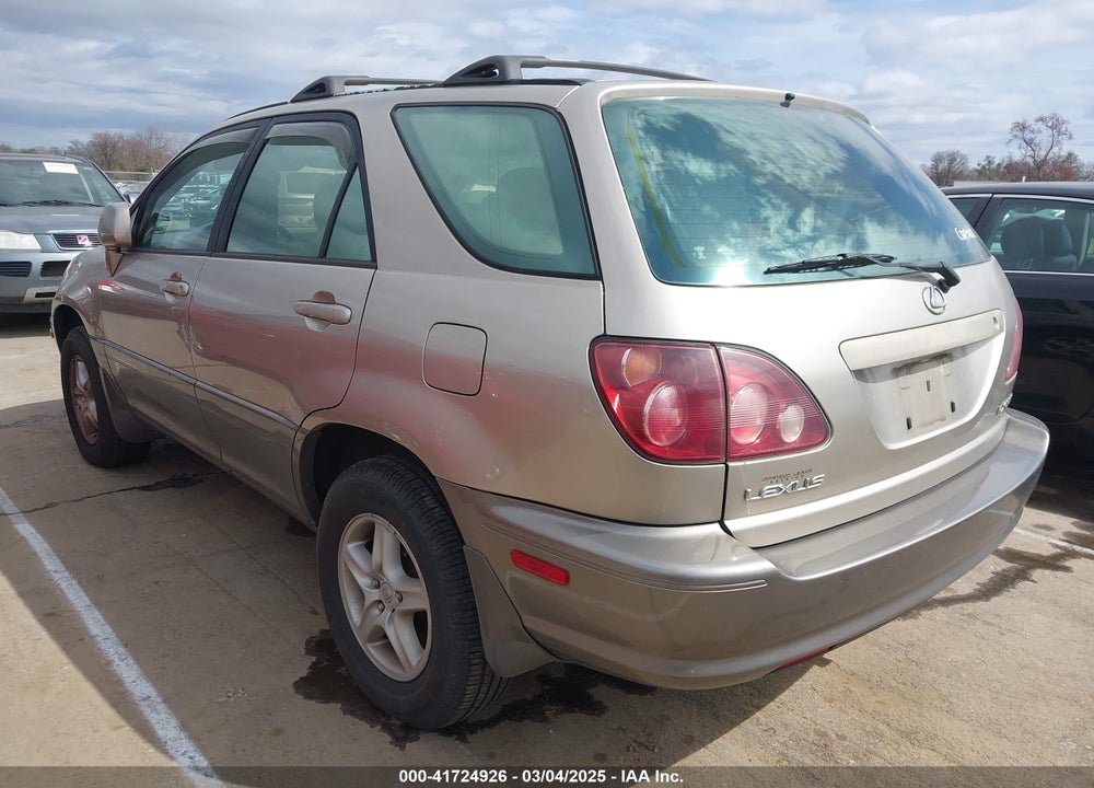 2000 LEXUS RX 300 VIN: JT6GF10U8Y0064621