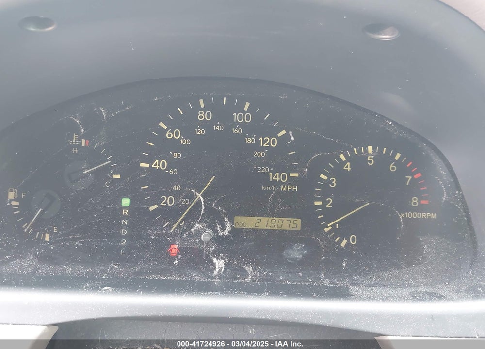 2000 LEXUS RX 300 VIN: JT6GF10U8Y0064621