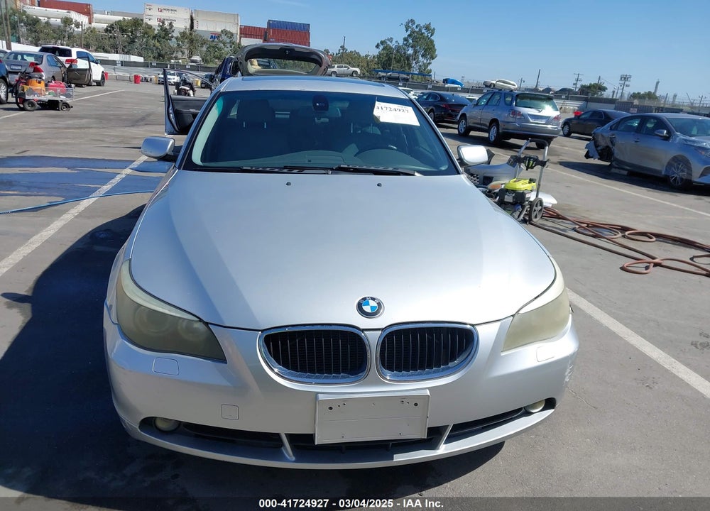 2005 BMW 530I VIN: WBANA73525CR57686