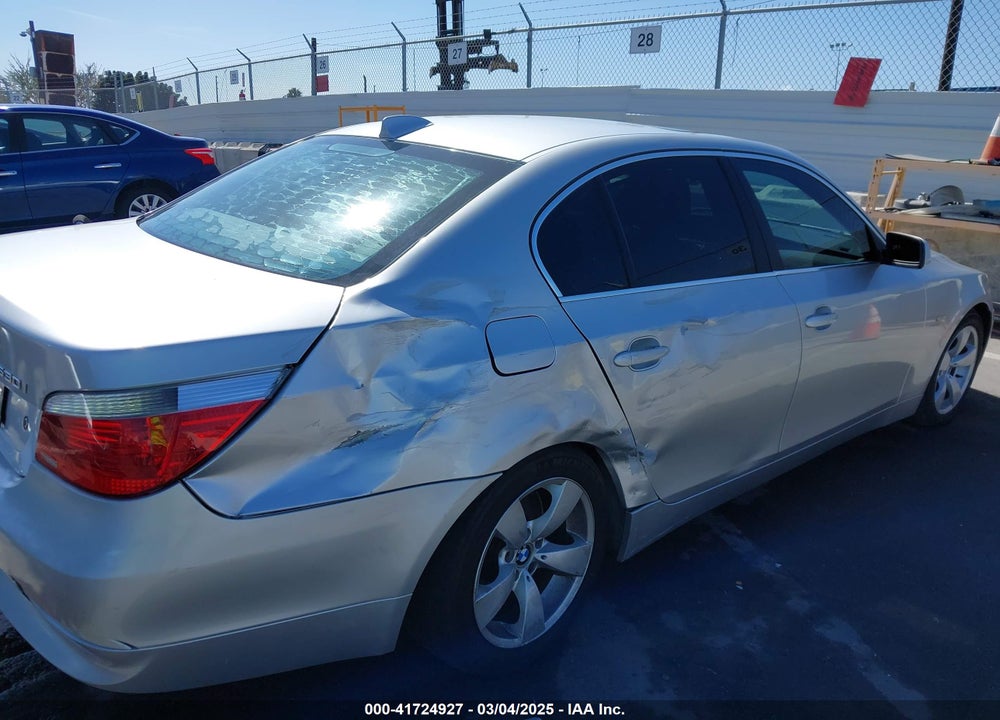 2005 BMW 530I VIN: WBANA73525CR57686