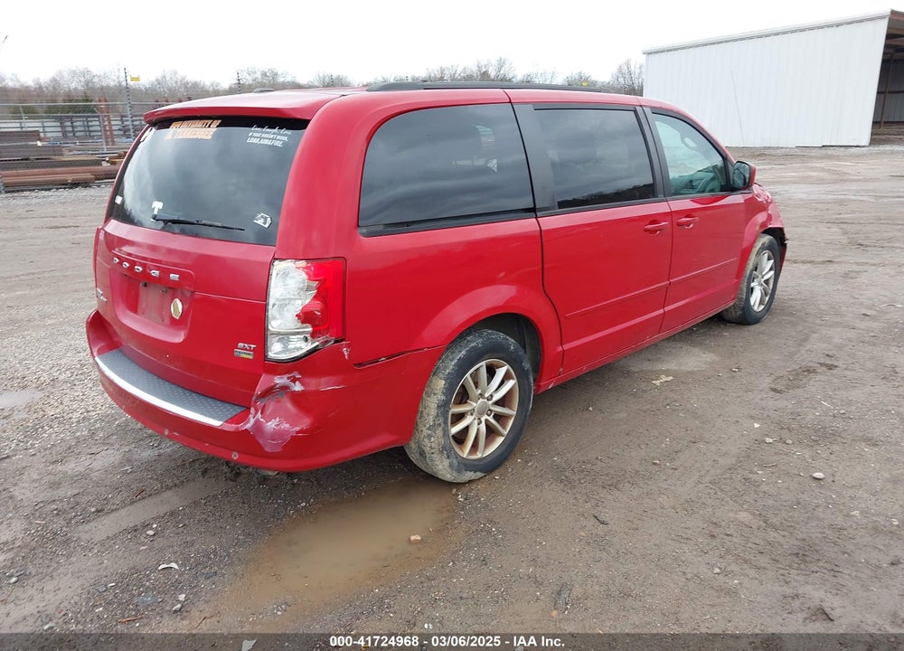 2014 DODGE GRAND CARAVAN SXT VIN: 2C4RDGCG8ER265131