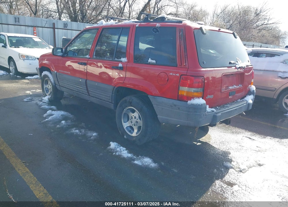 1996 JEEP GRAND CHEROKEE VIN: 1J4GZ58Y8TC374929