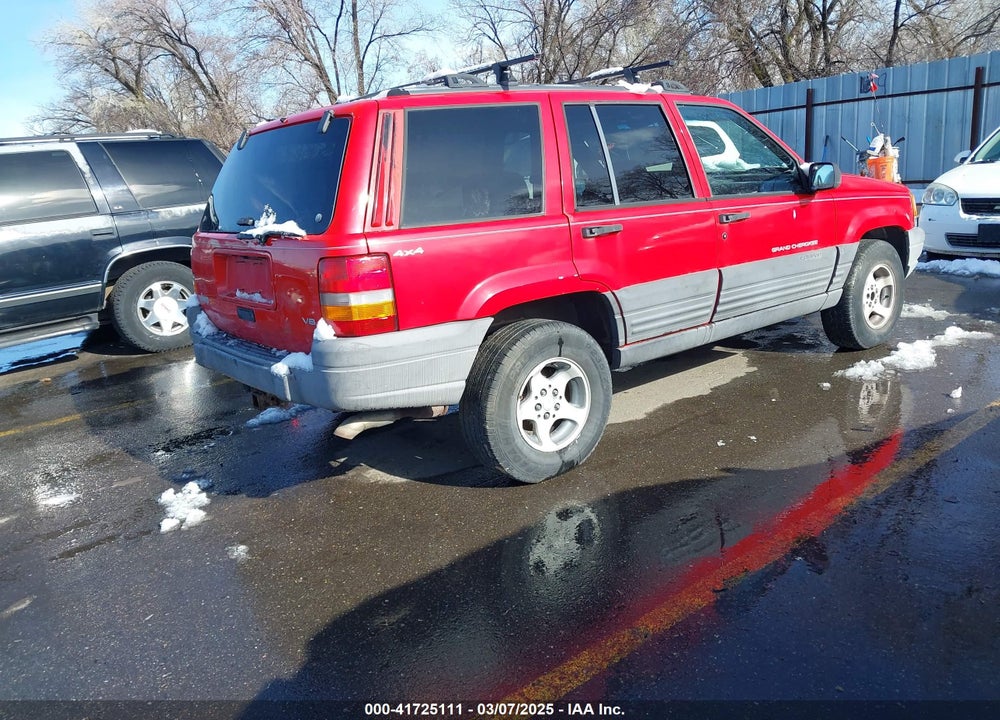 1996 JEEP GRAND CHEROKEE VIN: 1J4GZ58Y8TC374929