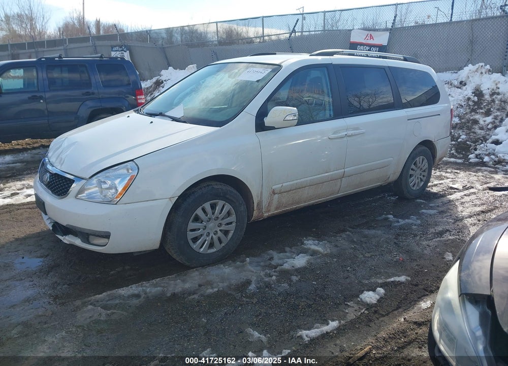 2014 KIA SEDONA LX VIN: KNDMG4C71E6539017