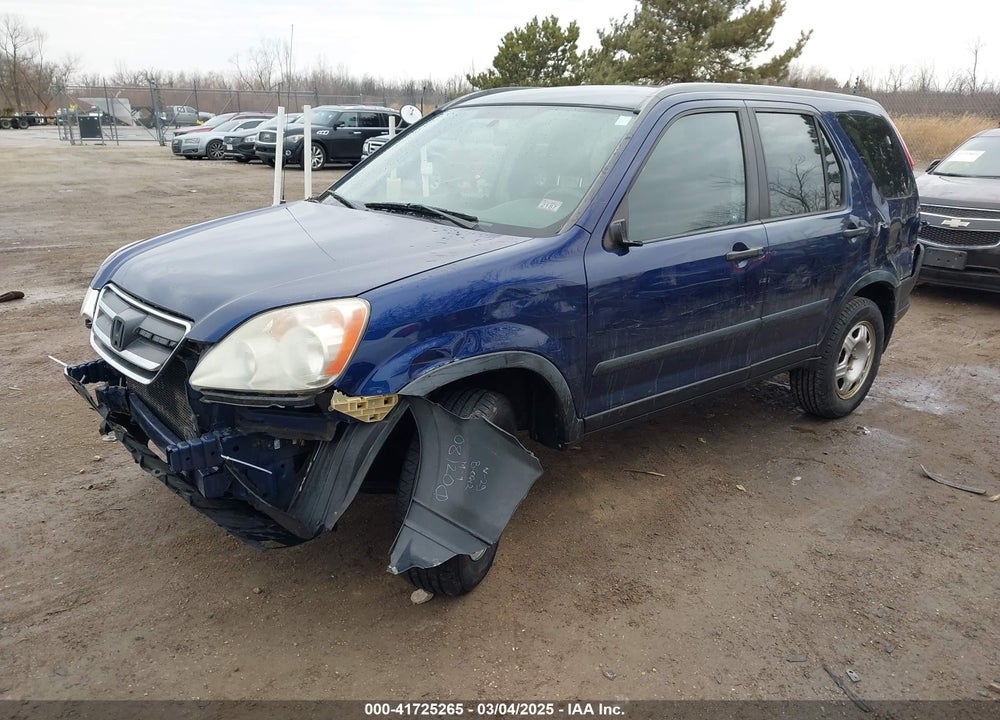 2005 HONDA CR-V LX VIN: JHLRD68585C019161