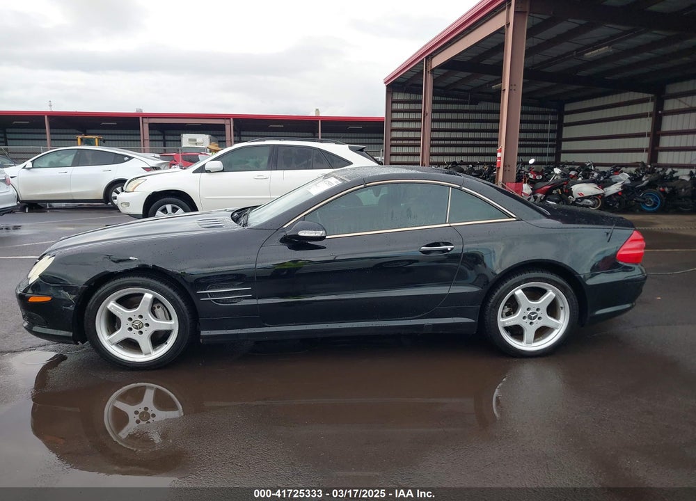 2003 MERCEDES-BENZ SL 500 VIN: WDBSK75F33F059925