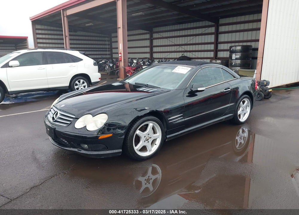 2003 MERCEDES-BENZ SL 500 VIN: WDBSK75F33F059925