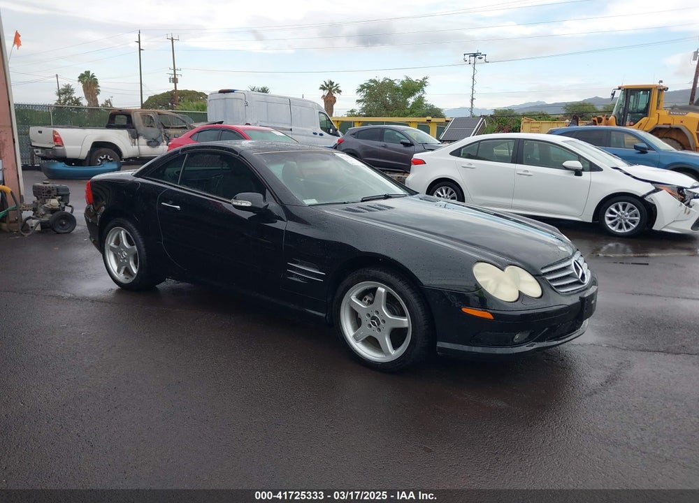 2003 MERCEDES-BENZ SL 500 VIN: WDBSK75F33F059925