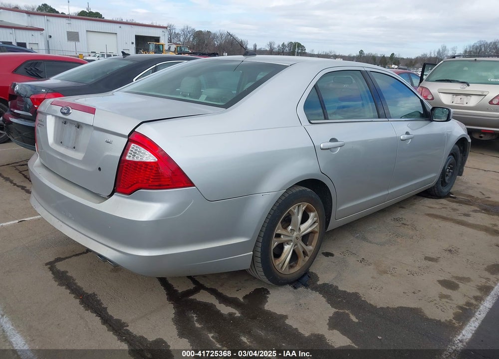 2012 FORD FUSION VIN: 3FAHP0HA2CR441375