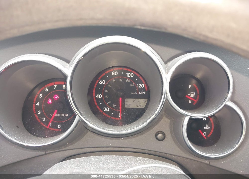 2005 PONTIAC VIBE VIN: 5Y2SL66875Z401967
