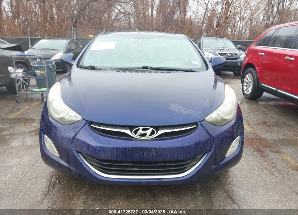 2013 HYUNDAI ELANTRA VIN: 5NPDH4AE6DH213992