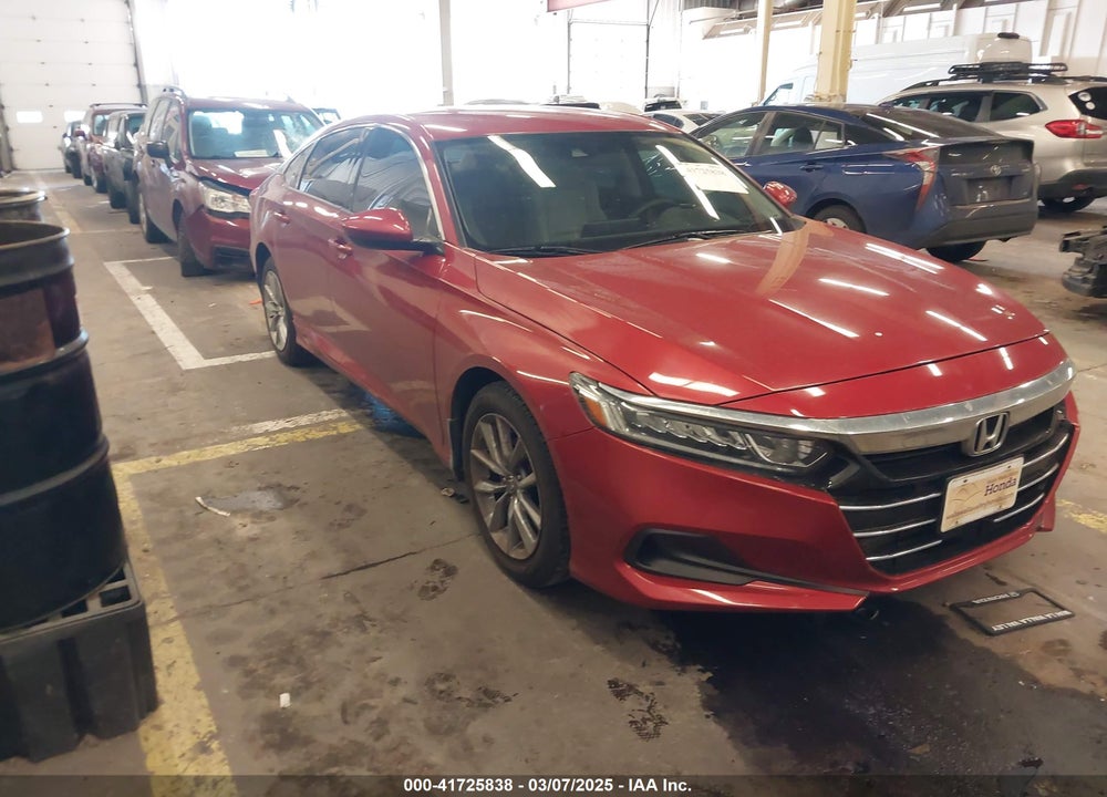2021 HONDA ACCORD LX VIN: 1HGCV1F18MA056001