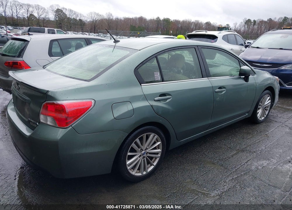2015 SUBARU IMPREZA VIN: JF1GJAK69FH016569