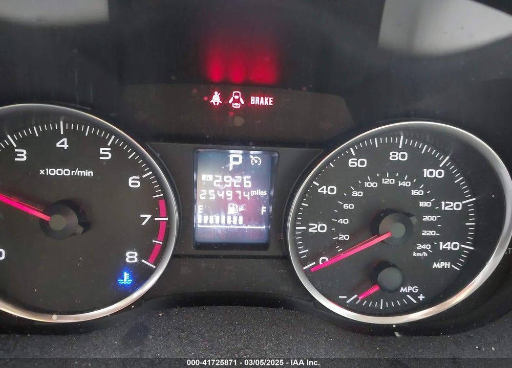 2015 SUBARU IMPREZA VIN: JF1GJAK69FH016569