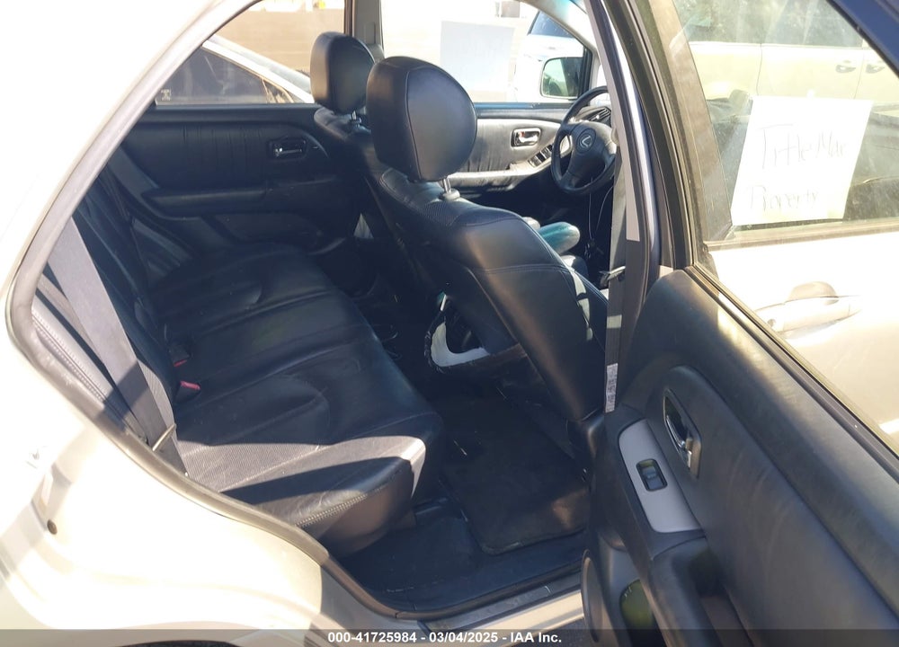 2001 LEXUS RX 300 VIN: JTJGF10U010109241