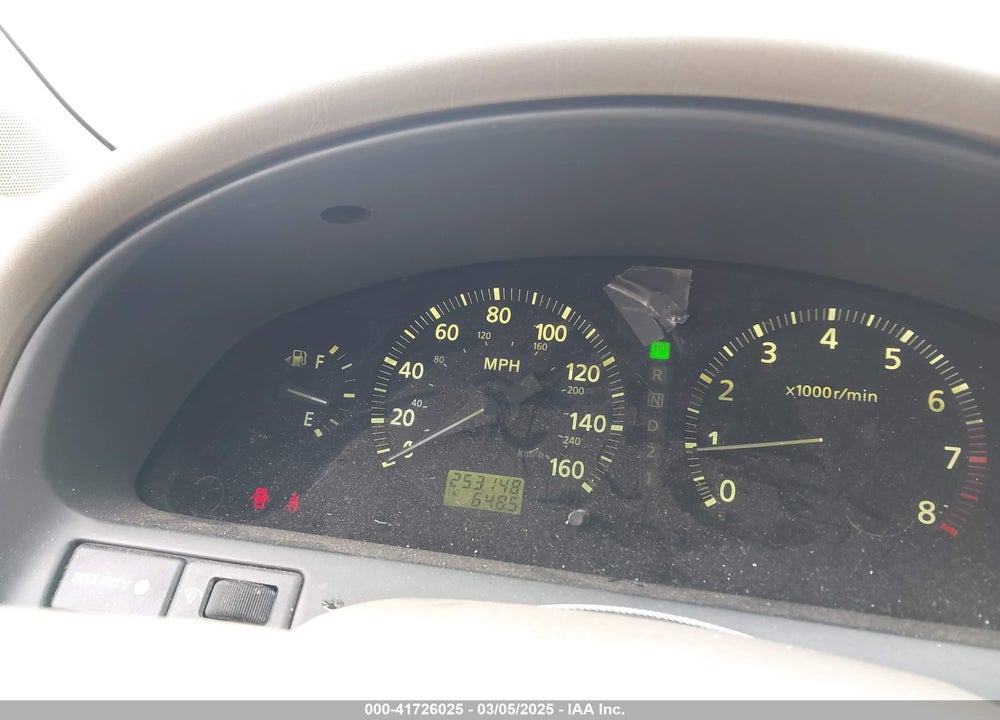 2001 INFINITI I30 VIN: JNKCA31A51T025087