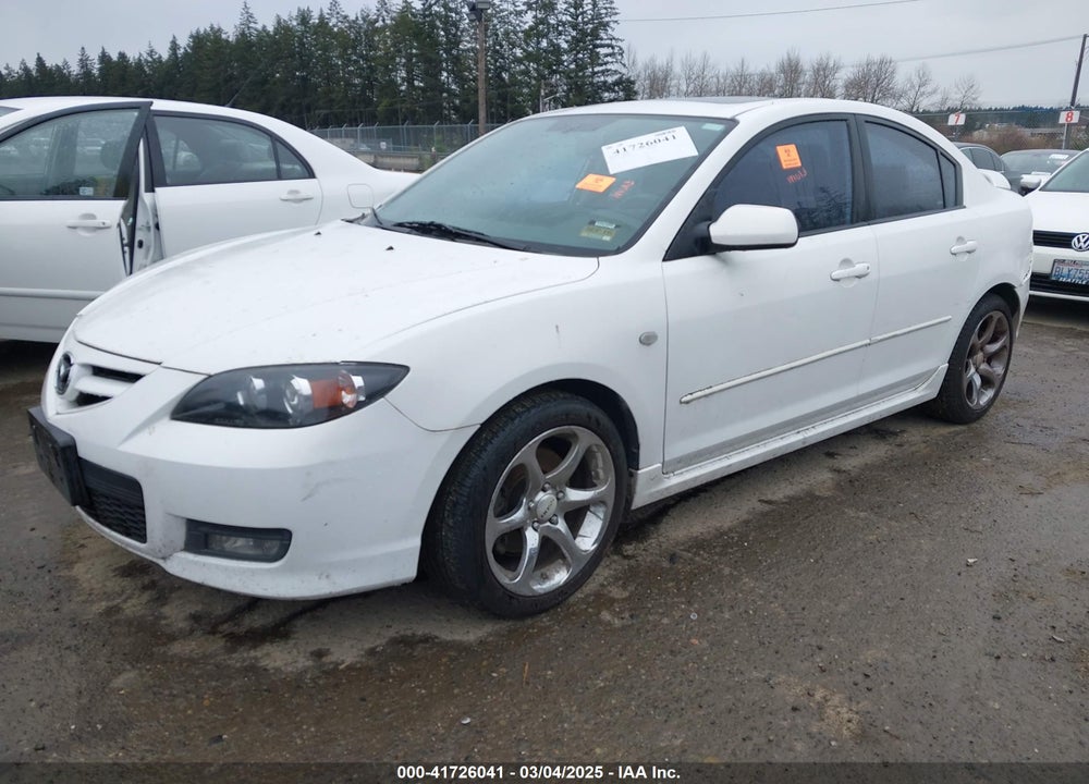 2008 MAZDA MAZDA3 VIN: JM1BK324781793212