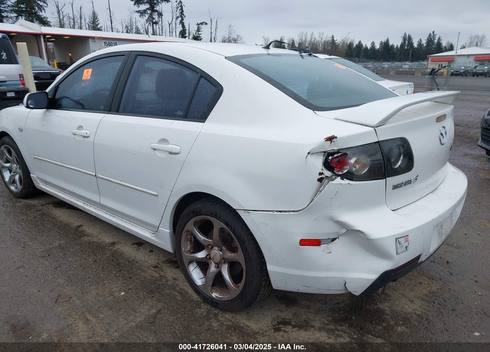 2008 MAZDA MAZDA3 VIN: JM1BK324781793212