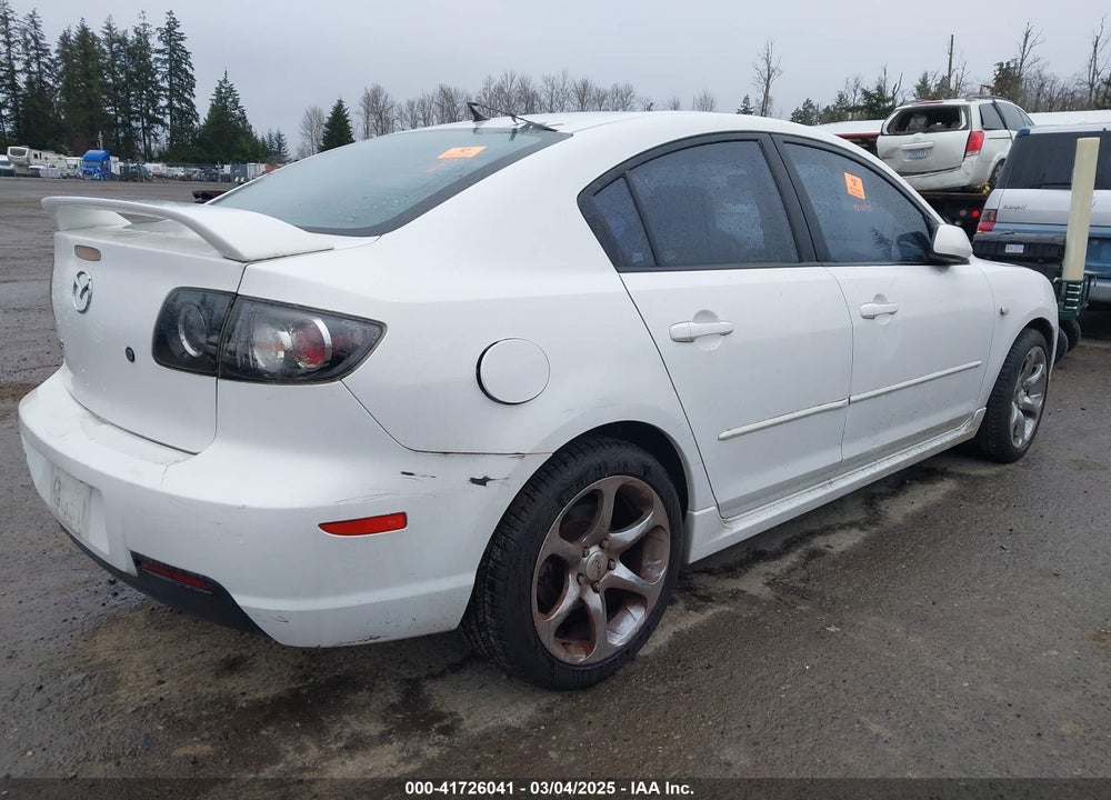 2008 MAZDA MAZDA3 VIN: JM1BK324781793212