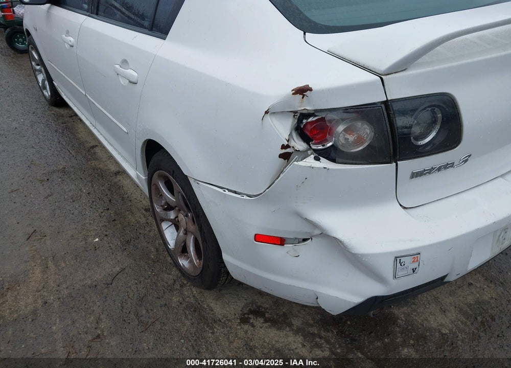 2008 MAZDA MAZDA3 VIN: JM1BK324781793212