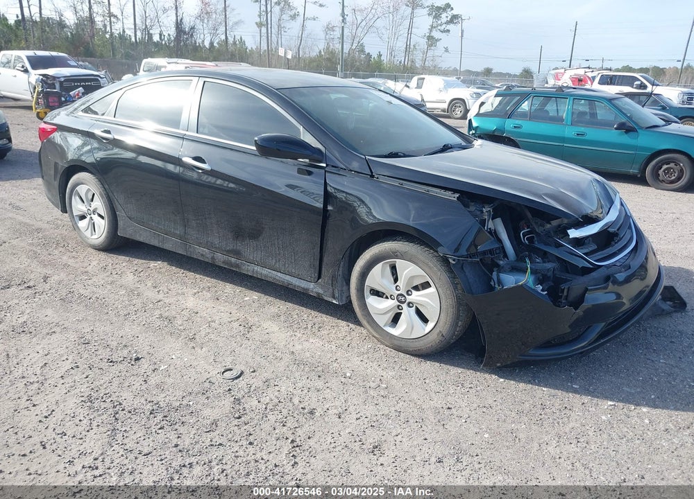 2014 HYUNDAI SONATA GLS VIN: 5NPEB4AC2EH818758