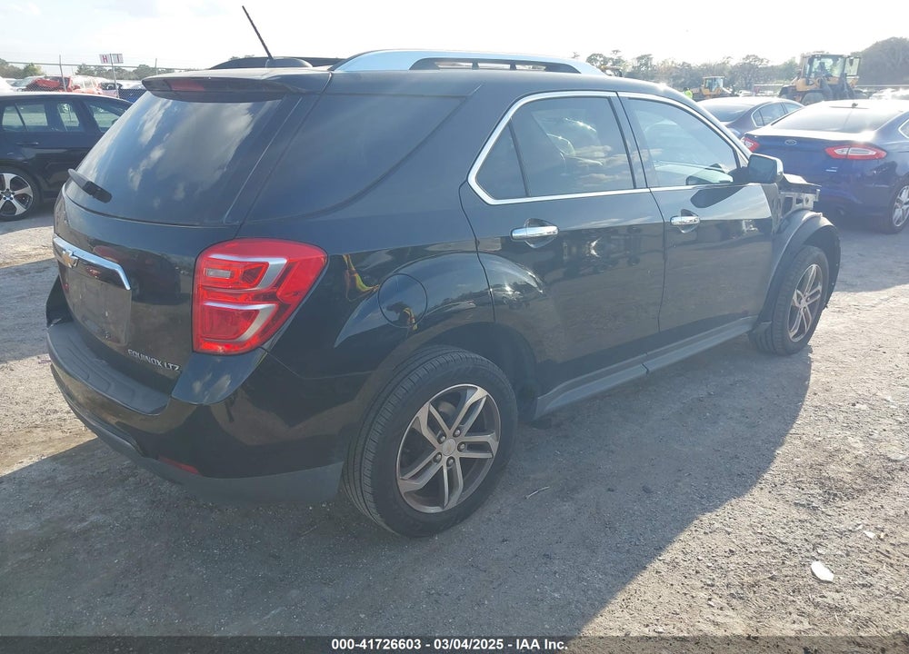 2016 CHEVROLET EQUINOX LTZ VIN: 2GNALDEK3G1185700