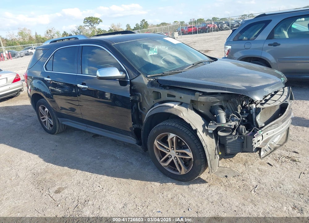 2016 CHEVROLET EQUINOX LTZ VIN: 2GNALDEK3G1185700