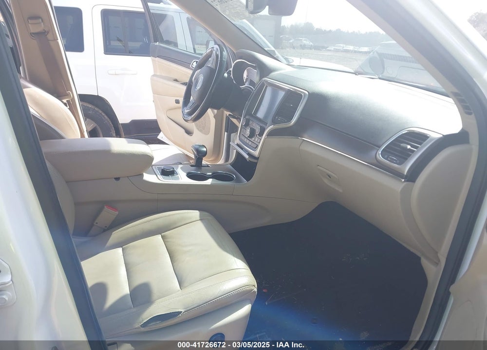 2014 JEEP GRAND CHEROKEE VIN: 1C4RJFBT1EC400587