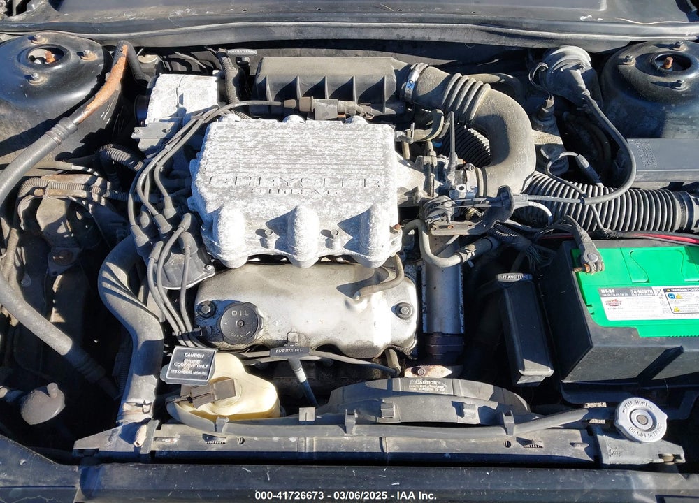 1992 CHRYSLER LEBARON VIN: 1C3XU4532NF126799