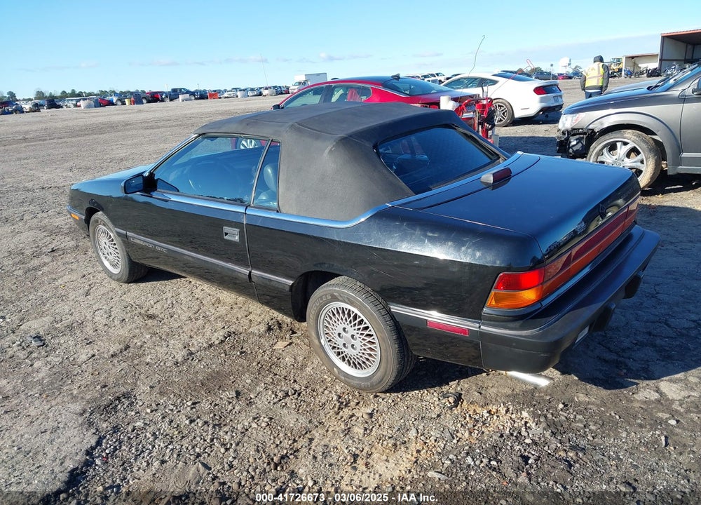 1992 CHRYSLER LEBARON VIN: 1C3XU4532NF126799
