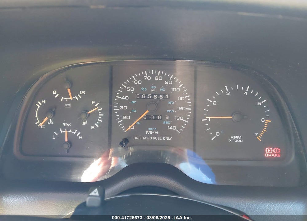 1992 CHRYSLER LEBARON VIN: 1C3XU4532NF126799
