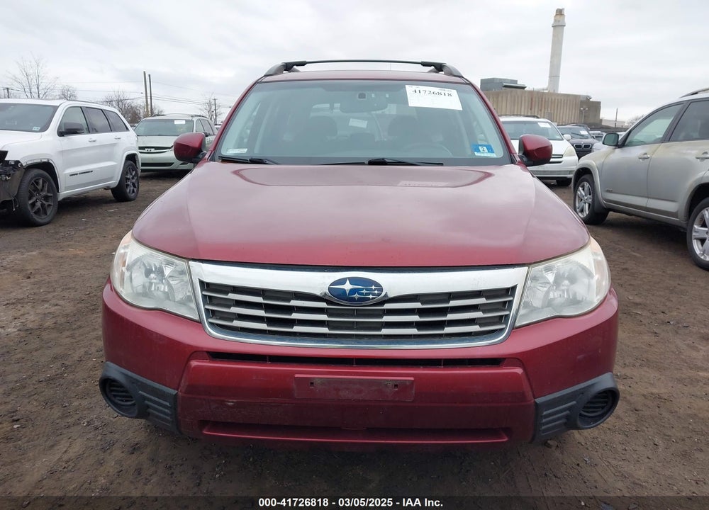2009 SUBARU FORESTER 2.5X VIN: JF2SH63619H776951