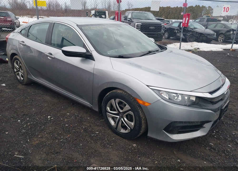 2018 HONDA CIVIC LX VIN: 19XFC2F51JE202256