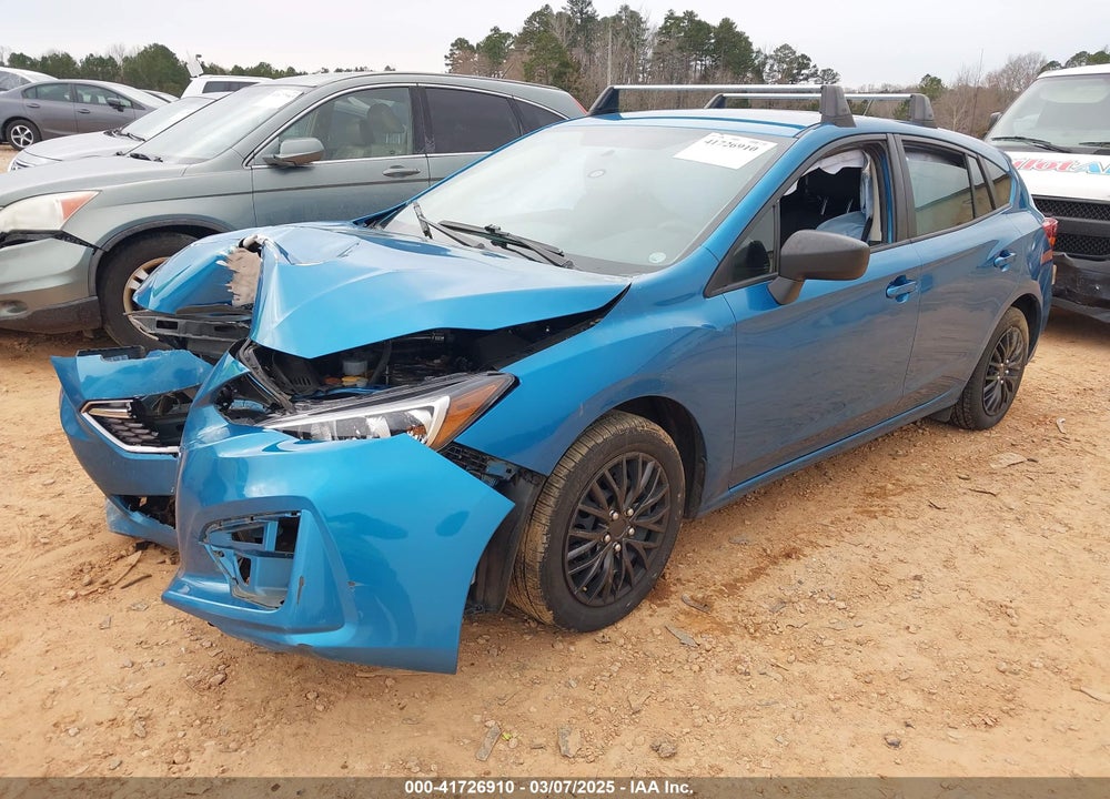 2019 SUBARU IMPREZA VIN: 4S3GTAA64K3718084
