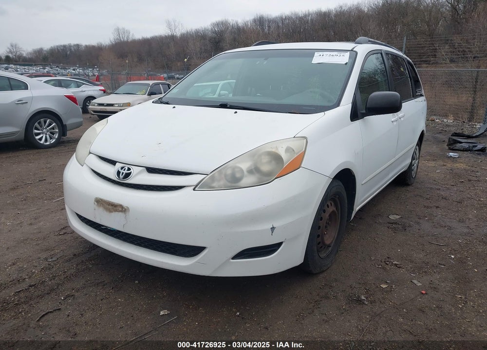 2008 TOYOTA SIENNA LE VIN: 5TDZK23C88S153625
