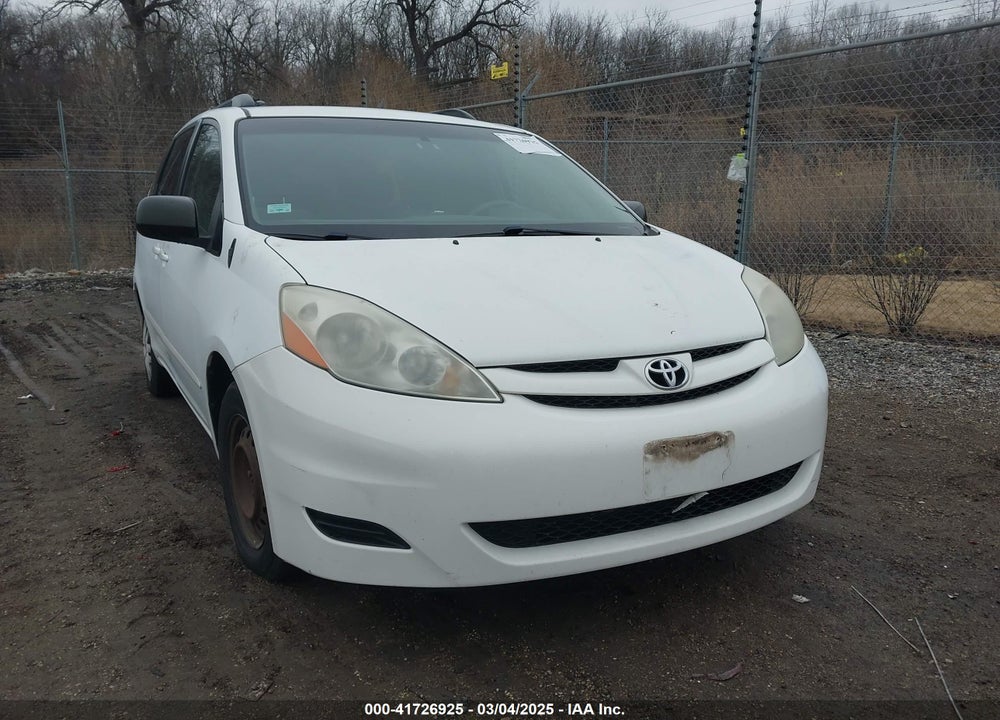 2008 TOYOTA SIENNA LE VIN: 5TDZK23C88S153625