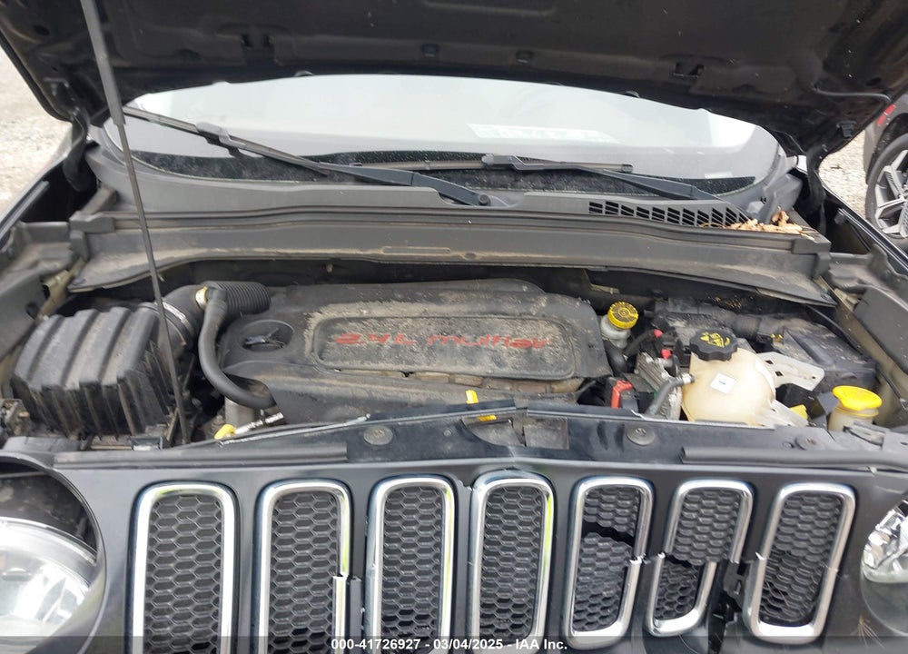 2016 JEEP RENEGADE VIN: ZACCJBBT0GPD12739