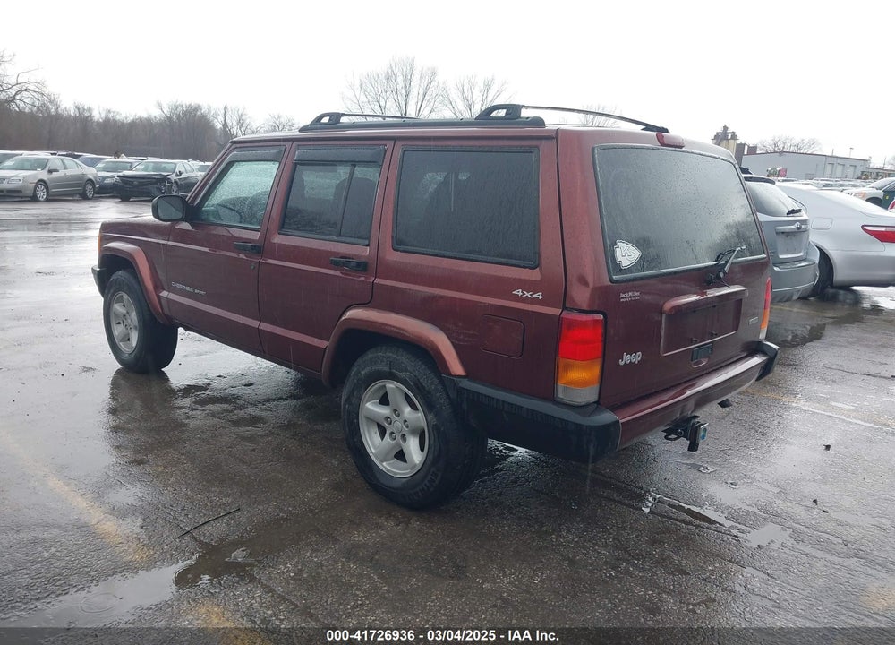 2001 JEEP CHEROKEE SPORT VIN: 1J4FF48S71L631201