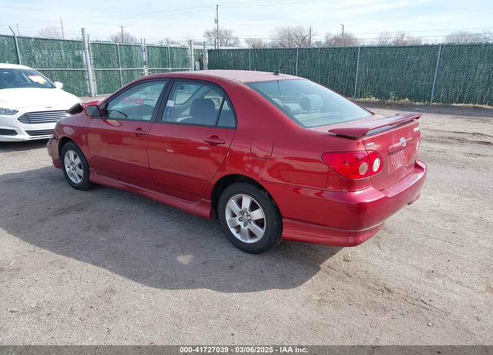 2008 TOYOTA COROLLA S VIN: 1NXBR32E88Z025754