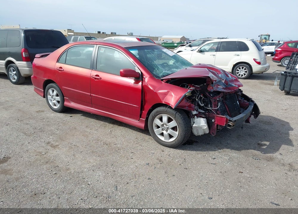 2008 TOYOTA COROLLA S VIN: 1NXBR32E88Z025754