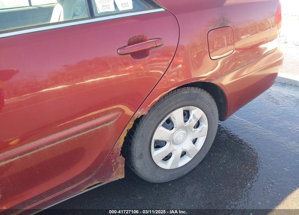 2002 TOYOTA CAMRY LE/XLE/SE VIN: 4T1BE32K92U049618