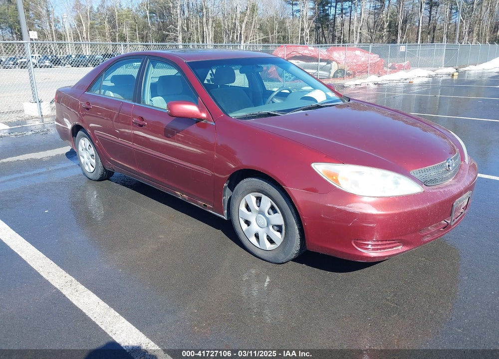 2002 TOYOTA CAMRY LE/XLE/SE VIN: 4T1BE32K92U049618
