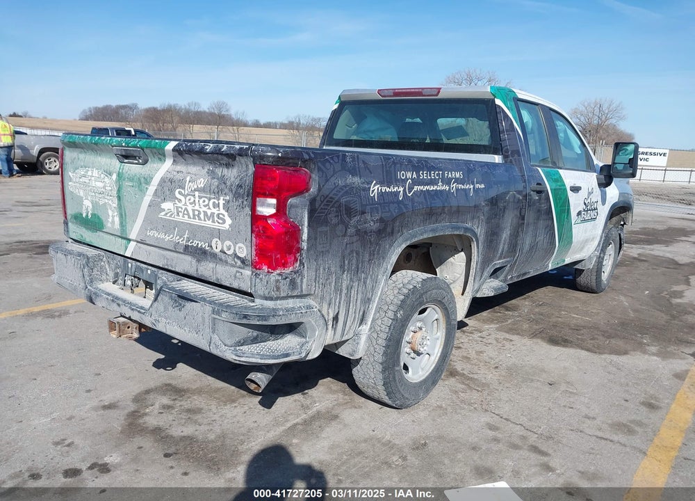 2020 CHEVROLET SILVERADO 2500HD 4WD DOUBLE CAB STANDARD BED WT VIN: 1GC5YLE74LF183989
