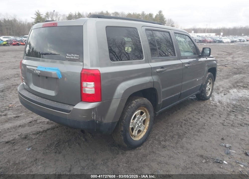 2012 JEEP PATRIOT SPORT VIN: 1C4NJRBB4CD663395