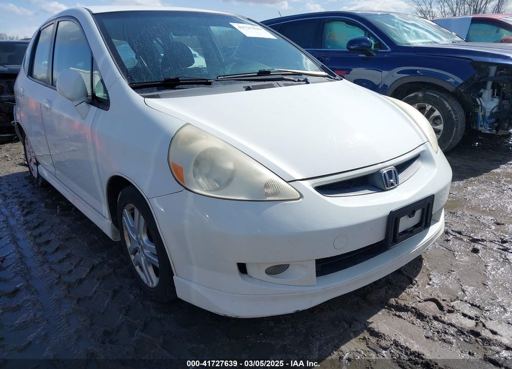 2007 HONDA FIT SPORT VIN: JHMGD38647S065430