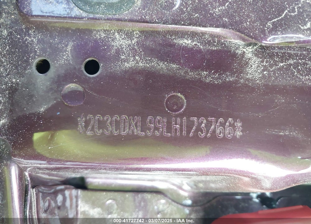 2020 DODGE CHARGER SRT HELLCAT RWD VIN: 2C3CDXL99LH173766