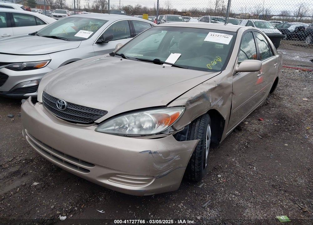 2004 TOYOTA CAMRY LE VIN: 4T1BE32K44U922100