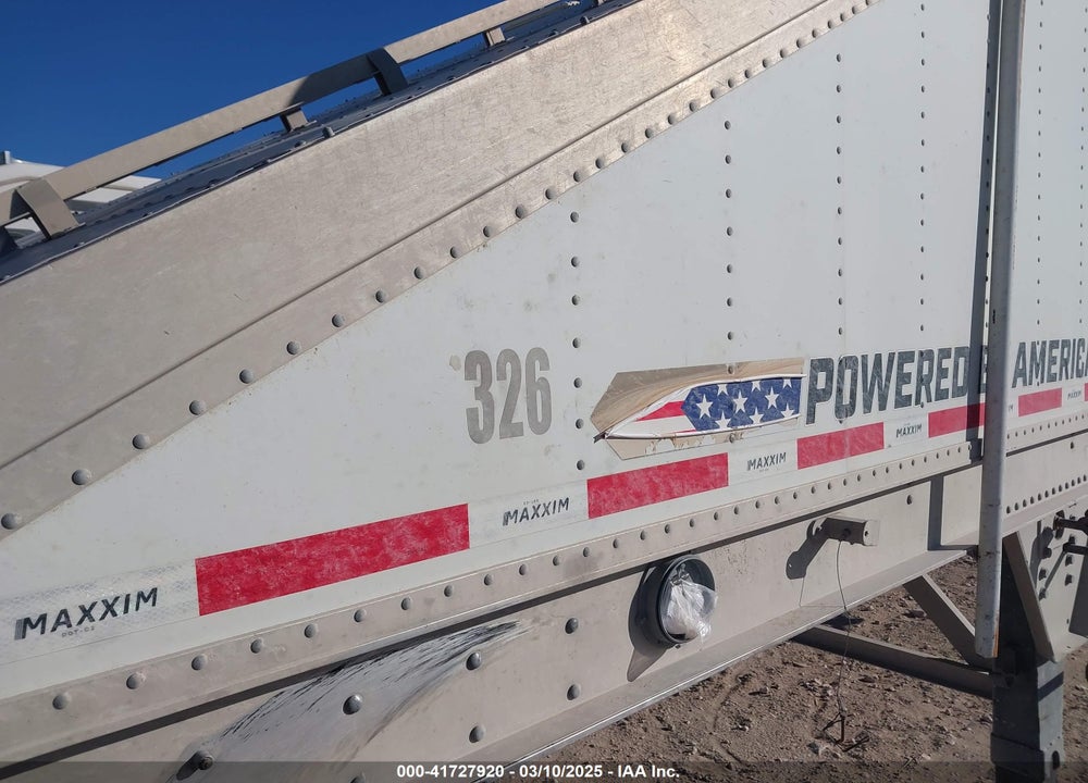 2019 MAXXIM INDUSTRIES S.A. HOPPER SEMI TRAILER VIN: 3M9KS4021KL084523