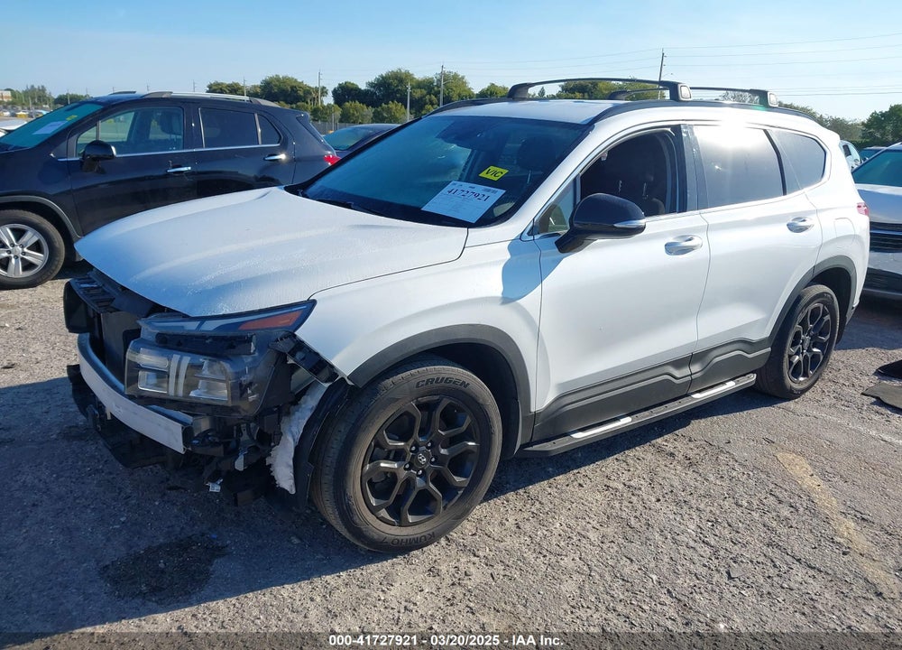 2022 HYUNDAI SANTA FE VIN: 5NMS64AJ2NH455820